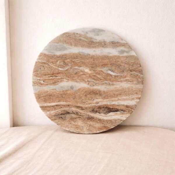 Marble Round Table Top, Natural Stone Coffee Dining Table Surface